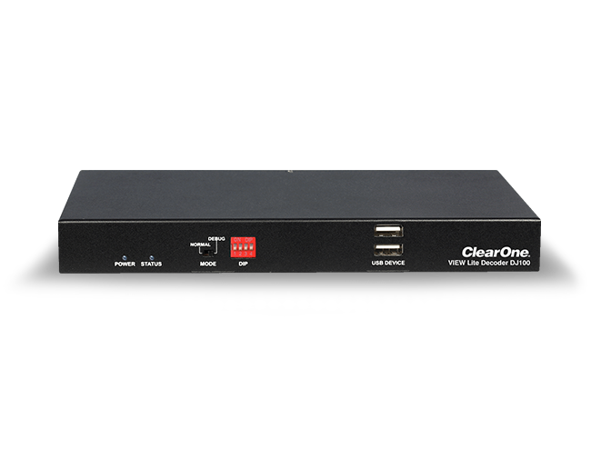 ClearOne VIEW® Lite Decoder DJ100